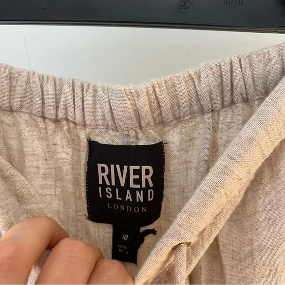 Linen Midi Skirt - Picture 2 of 2